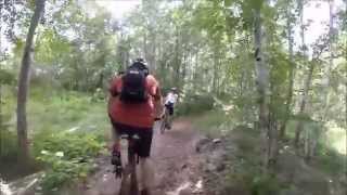 preview picture of video 'Cuyuna Mountain Biking & Campout'