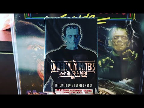 Universal Monsters of the Silver Screen Trading Cards!