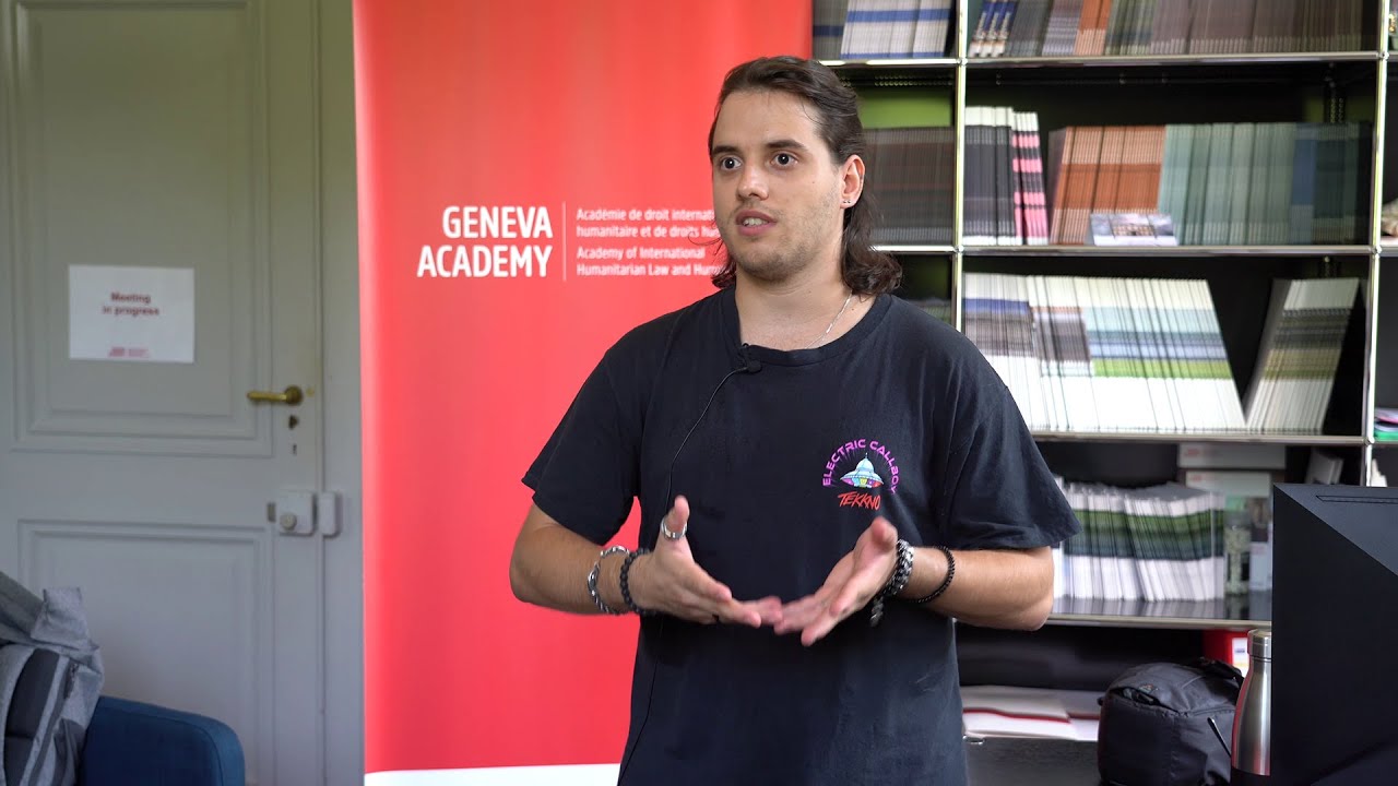 My Geneva Academy Experience - José Manuel Aznar Puyalto