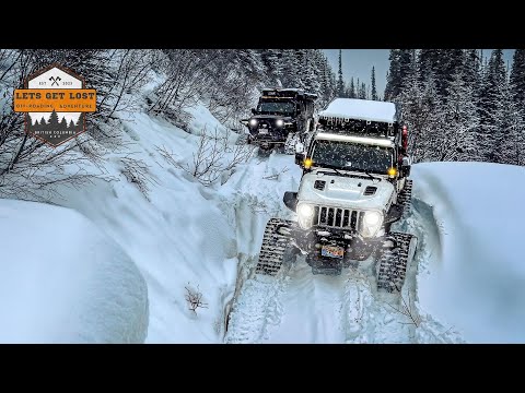 You’re NOT Getting Here Without Tracks (4 Feet of Snow)