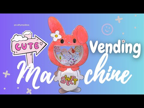 Useful 🥰 Wending Machine Making | Washi Tape Holder | Step by Step #diy #craft #cute @Craftymyideas