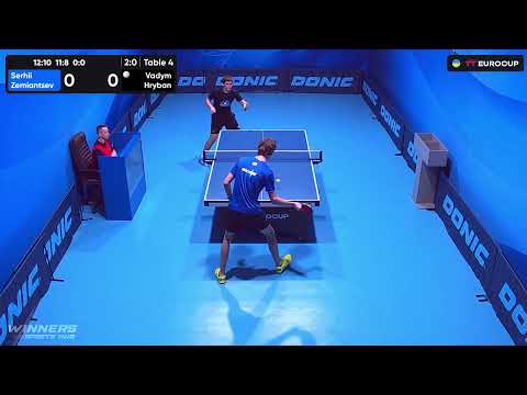 13:15 Serhii Zemiantsev - Vadym Hryban 28.09.2023 TT Euro.Cup  Ukraine Star.TABLE 4