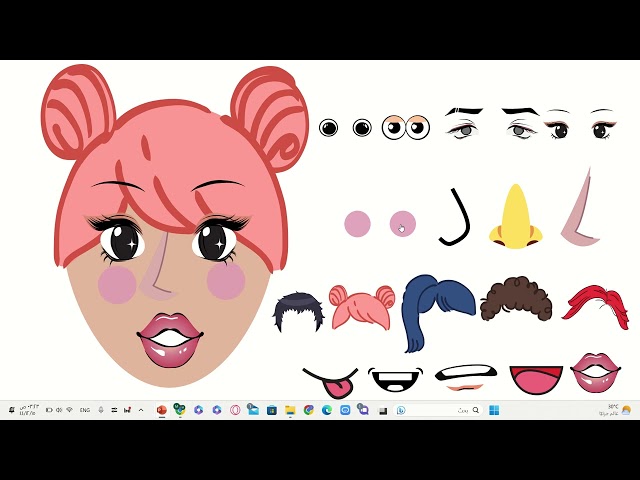 لعبة الوجوه المتغيره