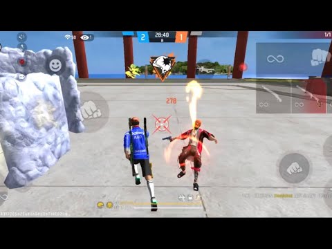 🔥278 DAMAGE IN SECONDS?! CRAZY FF RUSH! #FreeFireGameplay 