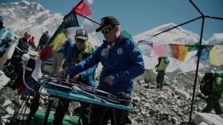 British DJ hosts world's highest party on Everest
