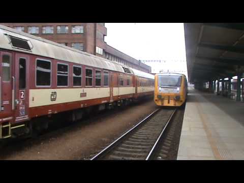 ČD 854 020 + Bdtn757 + 914 019 - Odjezd Sp 1794 + Os 5375 - Pardubice hlavní nádraží