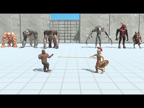 BOXER TEAM VS RANDOM TEAM  similliar price - Animal Revolt Battle Simulator