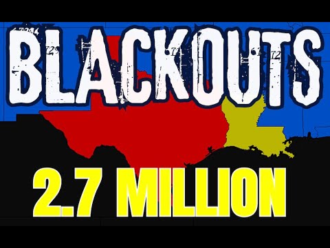 MASSIVE BLACKOUTS - MILLIONS IN THE DARK!