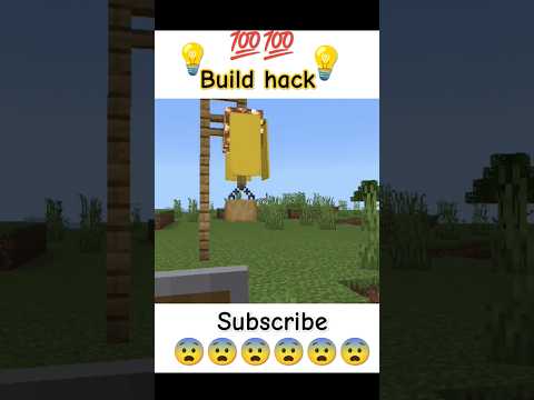 Minecraft Build Hack - Short & Sweet