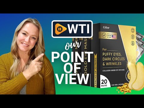 CELOR Gold Under Eye Mask - WTI product video review