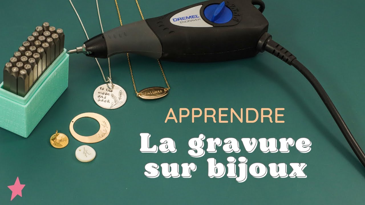 APPRENDRE | Gravure sur métal : Plaqué Or, Gold Filled, Argent 925, Acier Inox