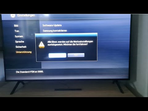 Samsung DVD und Blu-ray Player J4500R Zurücksetzen