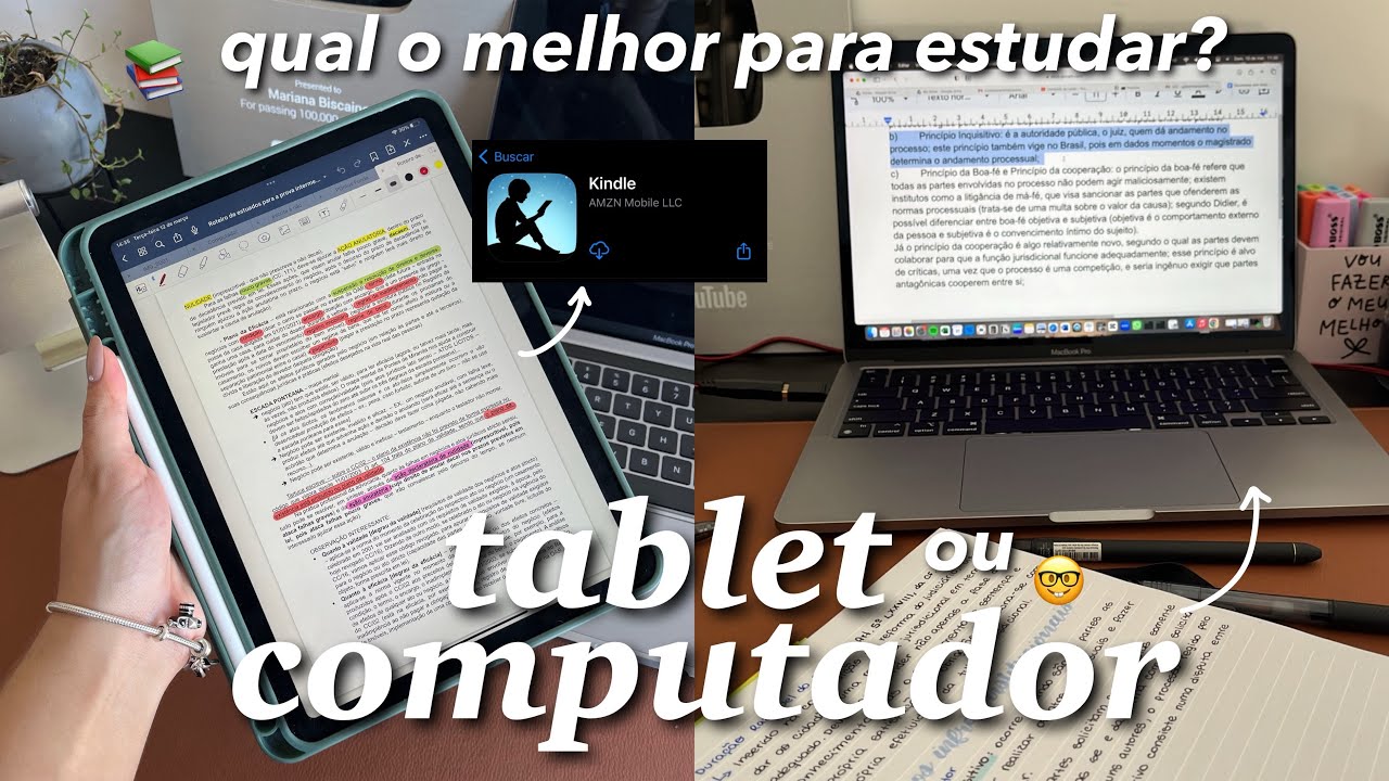 Tablet ou Notebook qual o melhor para estudos?