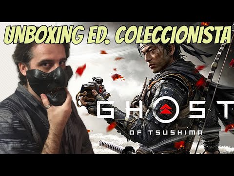 UNBOXING 'GHOST OF TSUSHIMA' ED. COLECCIONISTA