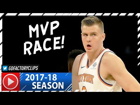 Kristaps Porzingis Full Highlights vs Nets (2017.10.27) - 30 Pts, 9 Reb, MVP Race!