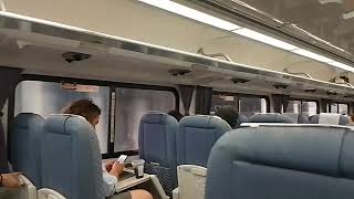 海外投資 アドバイザー アムトラック 車内
