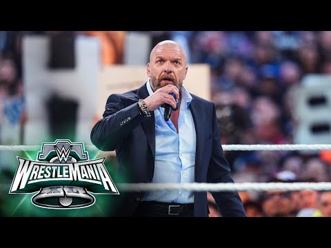 Paul "Triple H" Levesque ushers in a new era: WrestleMania XL highlights