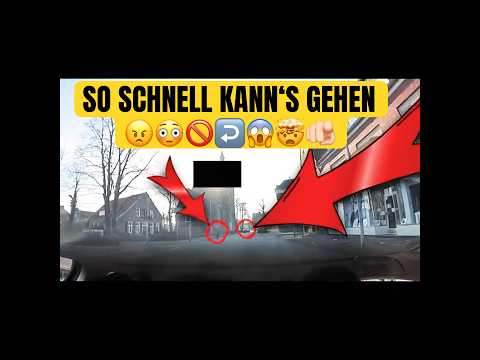 SHOCK!!!🫣 Student OVERLOOKS car turning left 🚘😱