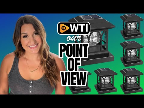 Fence Post Solar Lights - WTI product video review