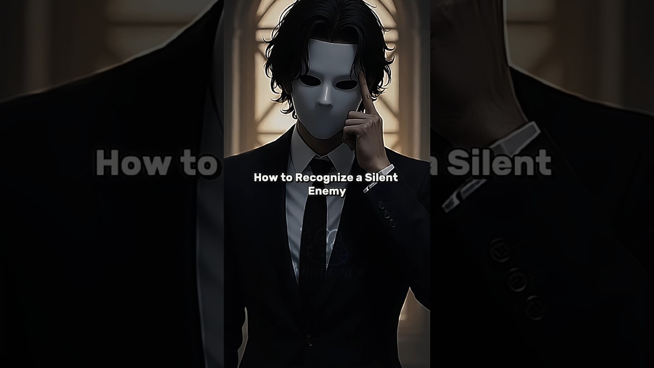 How to Recognize a Silent Enemy 👀🖤❔ #shorts #aesthetic #edit #subscribe #fypviralシ #signs #enemy