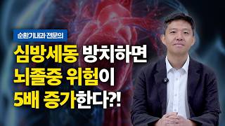 가슴 두근거림 ‘심방세동’ 치료 안 하면 뇌졸중 위험 5배 증가! | 순환기내과 김민수 원장