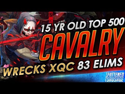 15 Yr Old Genji Master "Cavalry" WRECKS xQc & Gets 83 Elims