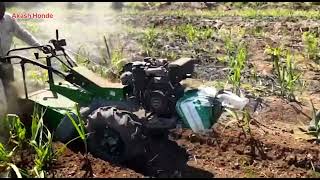 Kirloskar Power Tider 8 HP Diesel engine | Power Tiller + Power Weeder | Demo | Price | Milage