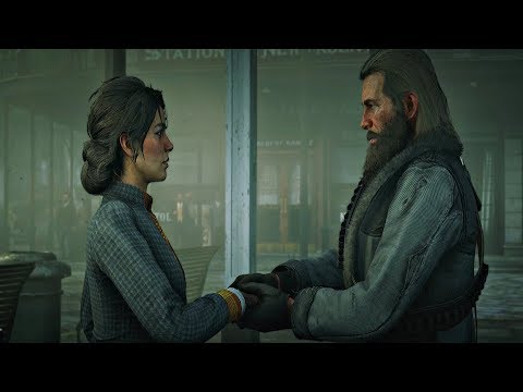 Red Dead Redemption 2 - Arthur Helps Mary Linton & Goes On Date