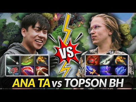 Ana TA vs Topson BH - Both Last Pick Hero