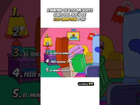 Ranking de gags del sofá de Los Simpson pt 7 😭
