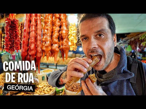 Provando 35 COMIDAS TÍPICAS na Geórgia!! 🇬🇪 [Documentário Completo]