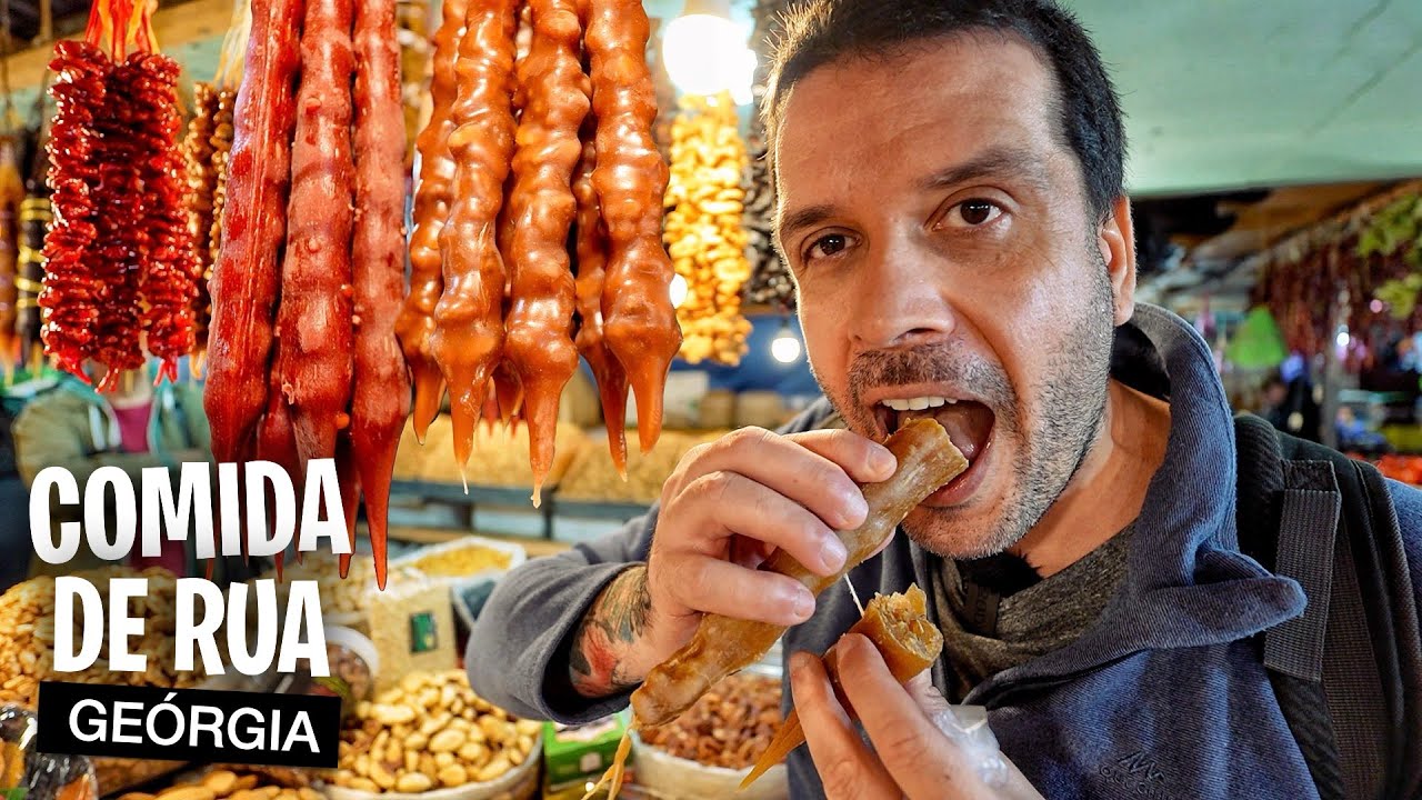 Provando 35 COMIDAS TÍPICAS na Geórgia 🇬🇪 [Documentário Completo]