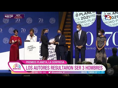 Buen Día - Premios Planeta: Ganó el fenómeno literario de Carmen Mola