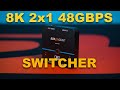 Big Resolution in a Small Package, 8K 2x1 Switcher | BG-8K-HS21