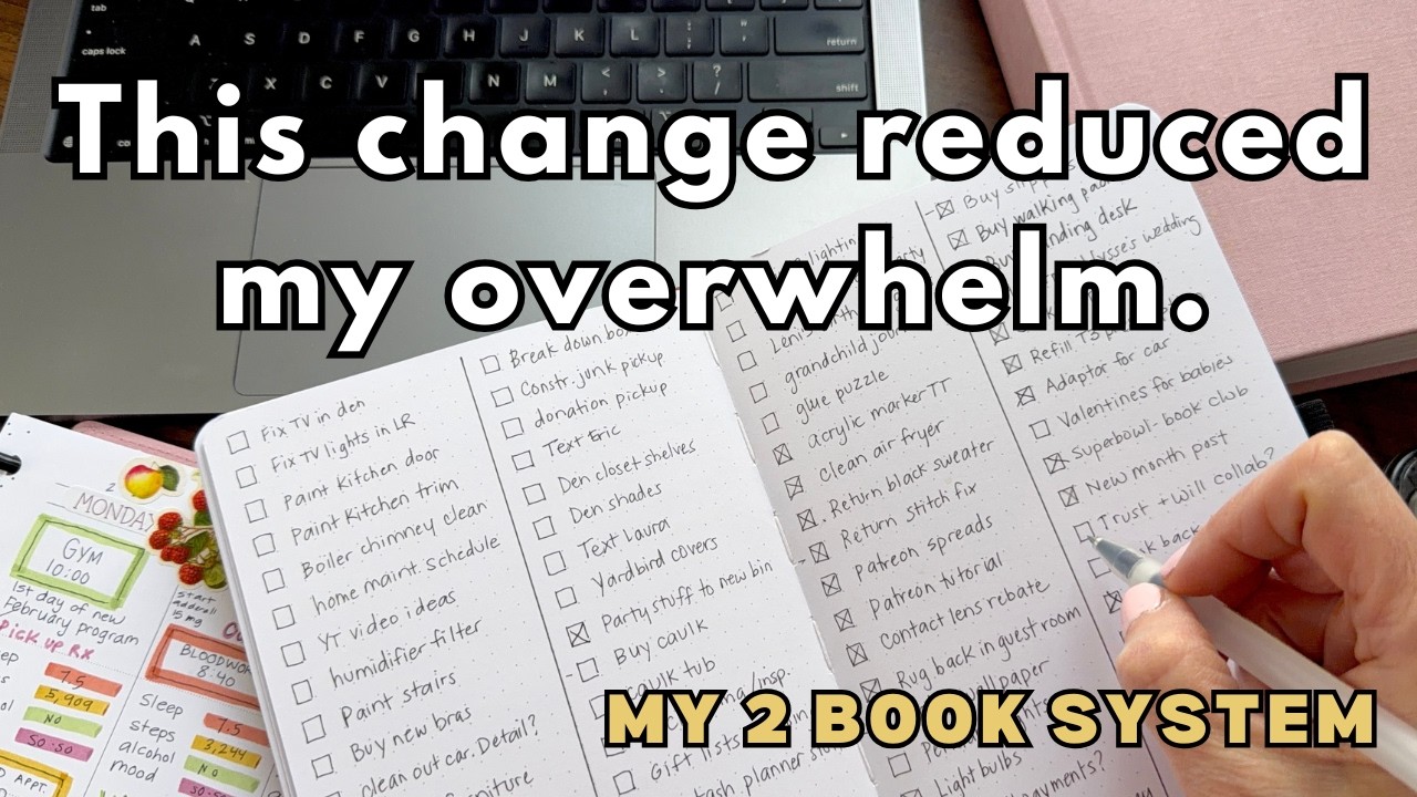 Why I Use a Separate Notebook for My To Do Lists 📕