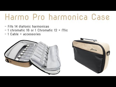 Harmonica case : Harmo pro harmonica case demo || Harmo Harmonicas
