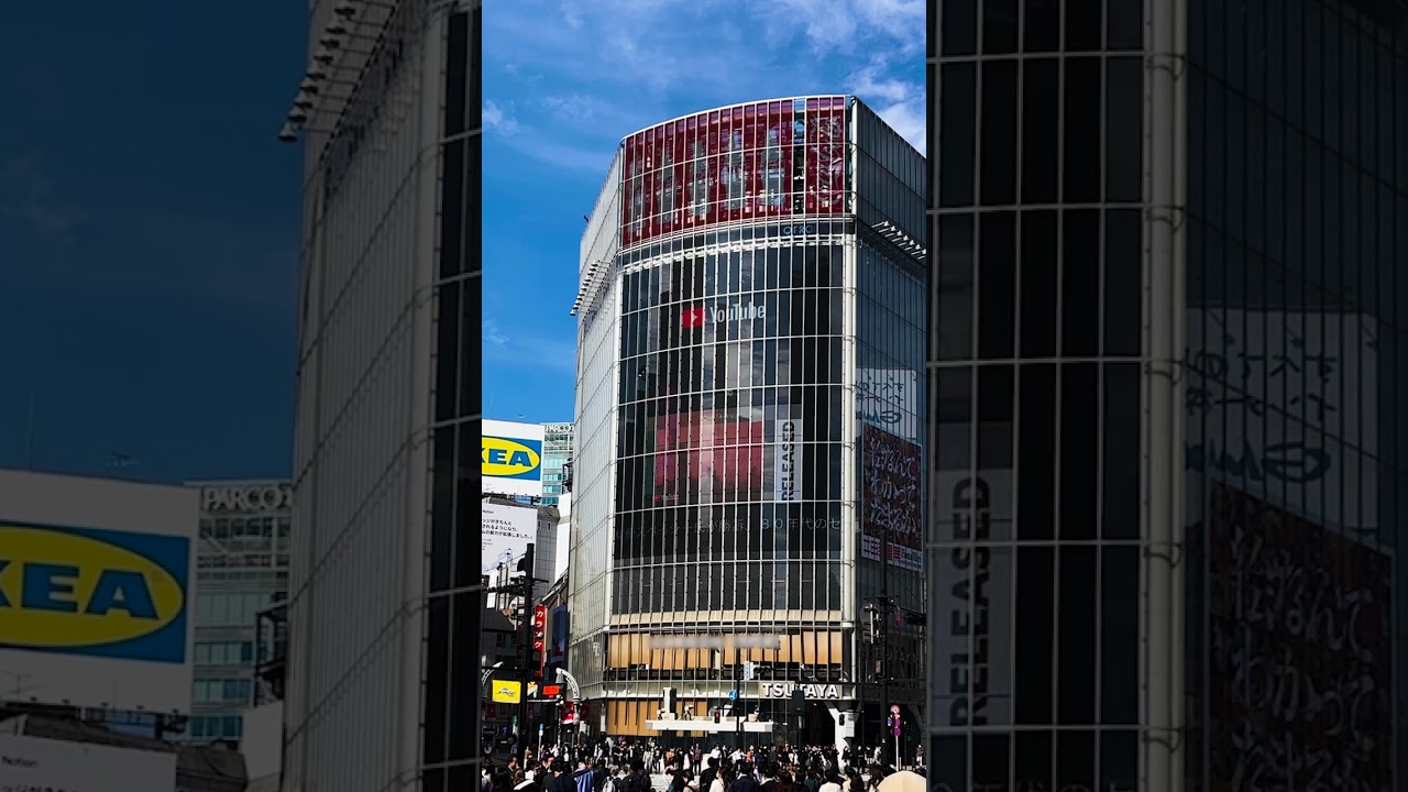 YouTube のRELEASED プレイリストに「Chara」が登場!渋谷に屋外広告掲載中!#Shorts#YouTubeMusic #RELEASED