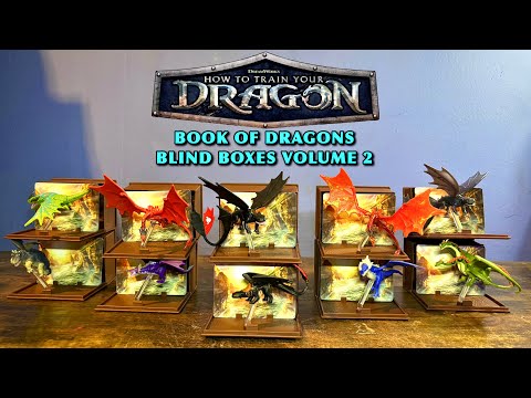 HTTYD: Book of Dragons Blind Boxes Vol 2! (Toy Unboxing)