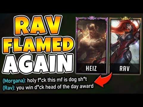 Another day of Rav getting HARD flamed and Heizman going BEAST mode | Rav Road to Diamond