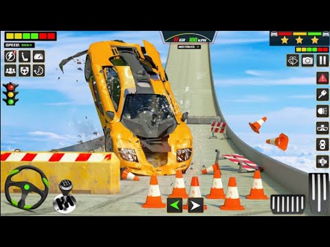 Real Mega Car Crash Driving 3D ll Gameplay ll Android Gameplay