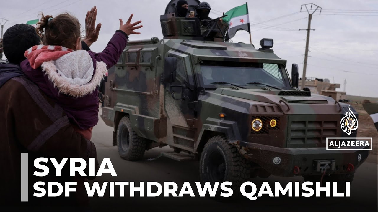 Video | Syrian army gains control: Kurdish-led SDF pulls out of stronghold Qamishli