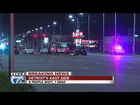 Violent night in Detroit