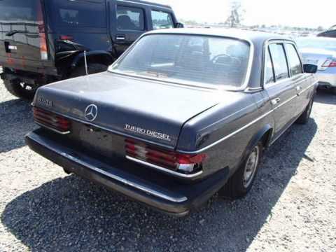 1985 Mercedes 300D 4 Door Sedan Parts Car Parting Out #1462-1 Fix your car OEM