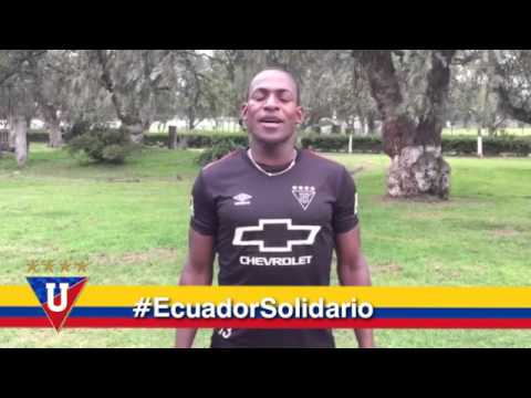 Neicer Reasco invita a la ciudadanía a donar en Casa Blanca este sabado 23 de abril.