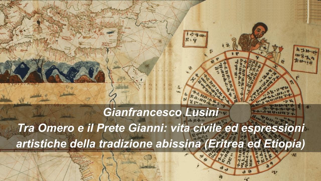 Gianfrancesco Lusini, Tra Omero e il Prete Gianni