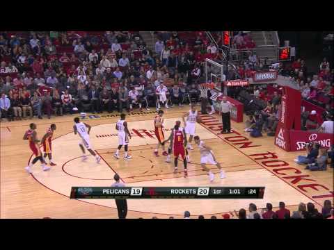 Tarik Black Highlights Pelicans vs. Rockets 12.18.2014 - 5 Points, 2 Rebounds
