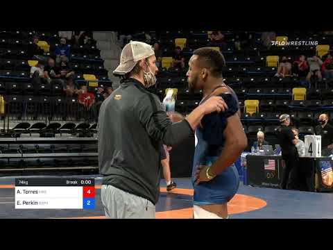 74 Kg Consolation Andrew Torres Firestorm Wrestling Club Vs Elroy Perkin Gopher Wrestling Club RTC