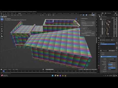 How to UV unwrap multiple objects in blender