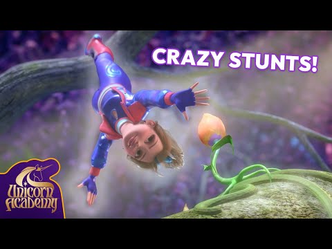 INSANE Moment Searching for Enchanted Flowers! | Unicorn Academy | Cartoons for Kids
