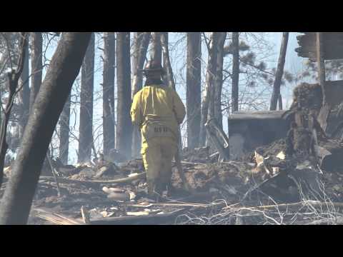 Extreme Fire Danger Causes Bemidji Wildfire - Lakeland News at Ten - April 15, 2015
